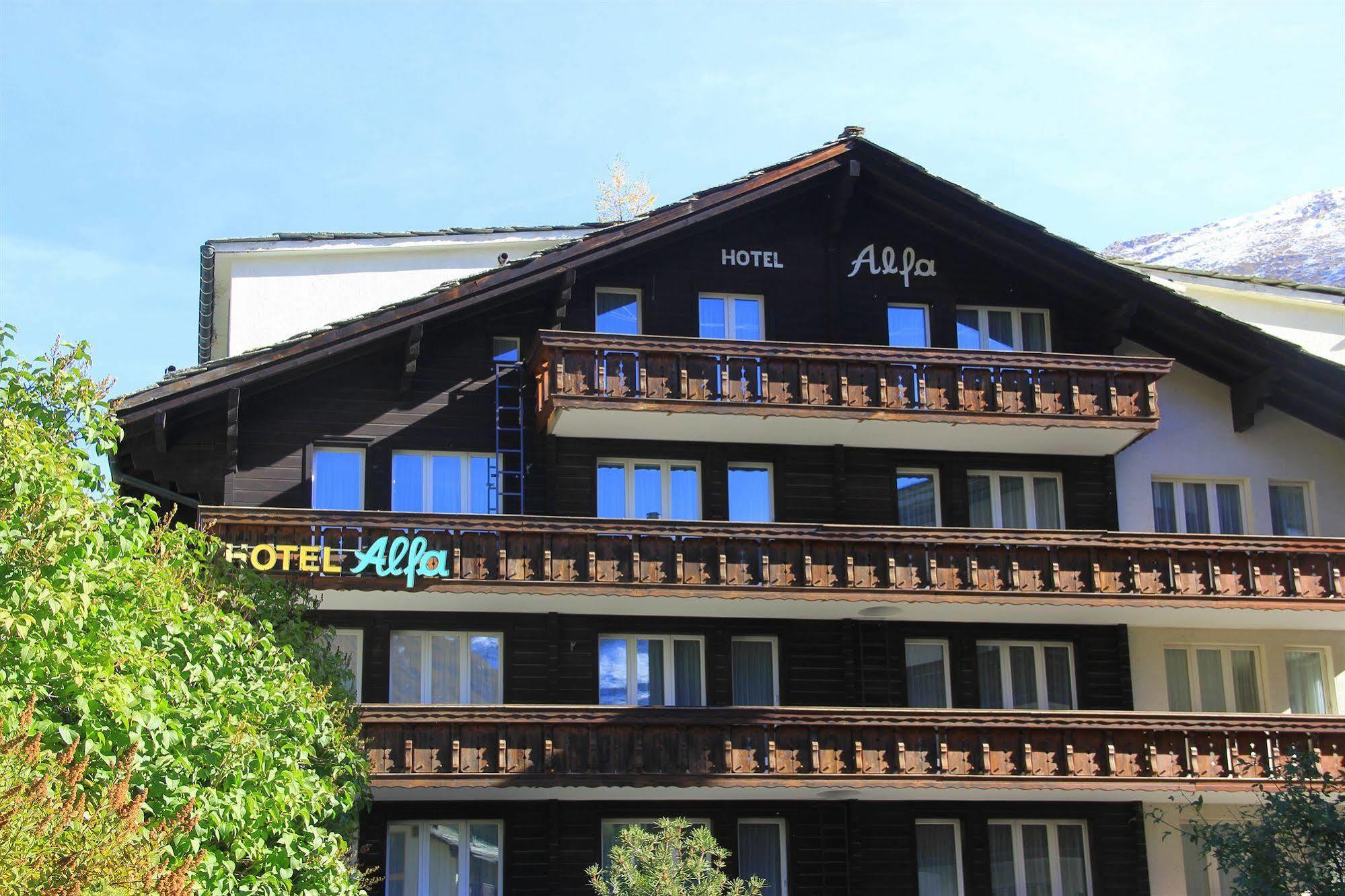 Hotel Alfa Церматт Екстер'єр фото